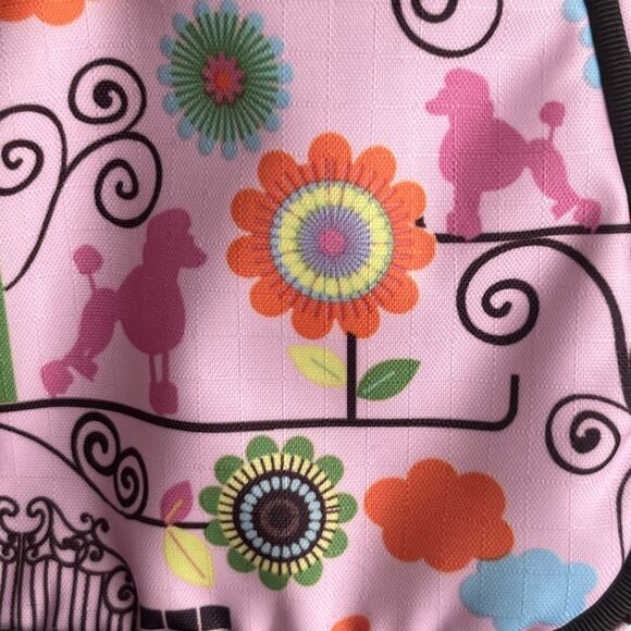 Lesportsac Mini Floral Poodle Bag Vacation Small Handbag Crossbody or Shoulder - Picture 6 of 10